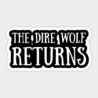 Dire-Wolf Sticker